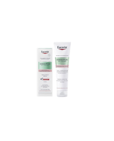 EUCERIN DERMOPURE SERUM TRIPLO EFEITO 40ml + GEL LIMPEZA 150ml