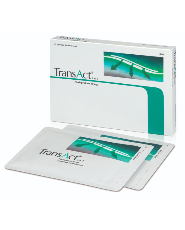 TRANSACT LAT 40MG PENSO IMPREGNADO 10 PENSOS