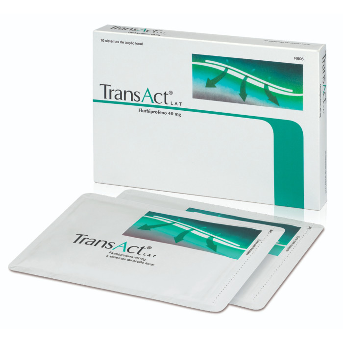 TRANSACT LAT 40MG PENSO IMPREGNADO 10 PENSOS