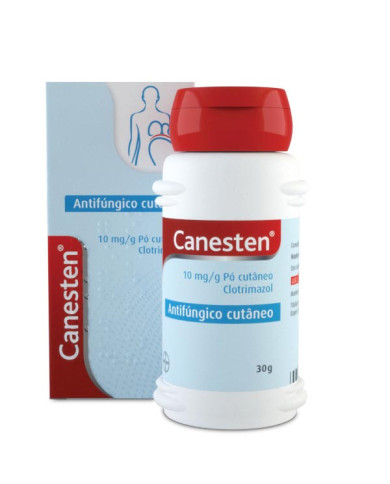 CANESTEN ANTIFUNGICO CUTÂNEO PÓ 10MG/G 30g