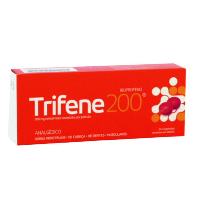 TRIFENE 200 MG 20 COMPRIMIDOS REVESTIDOS POR PELICULA