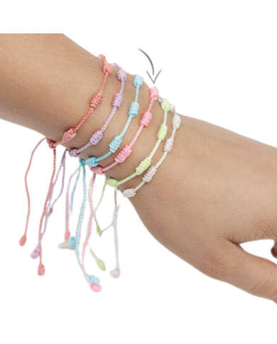 copy of Pulseira dos 7 Nós - ROSA 1unid