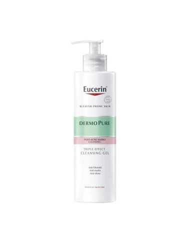 EUCERIN DERMOPURE TRIPLO EFEITO GEL LIMPEZA 400ml