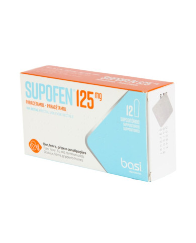 SUPOFEN 250 MG 12 SUPOSITORIOS