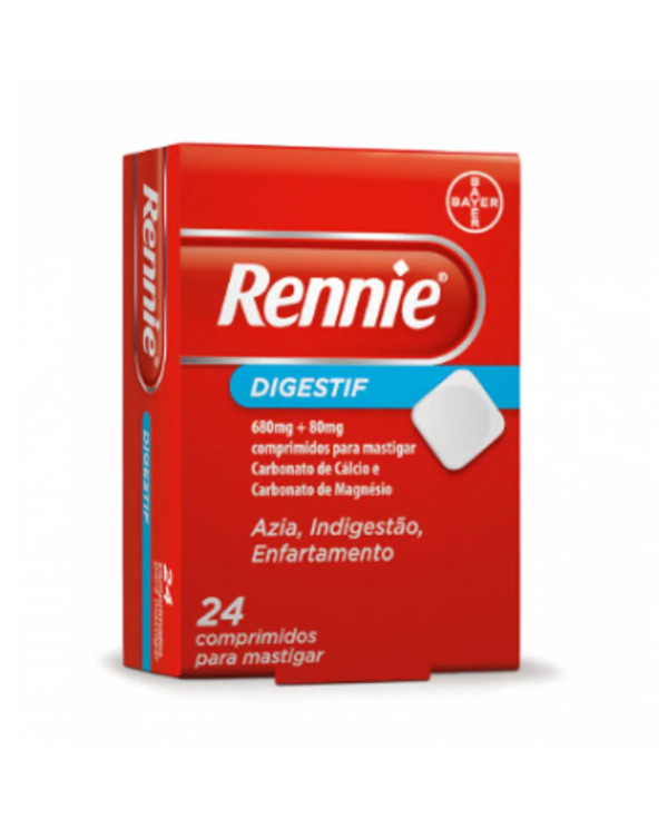 RENNIE DIGESTIF 680/80mg x 24 COMPRIMIDOS MASTIGÁVEIS