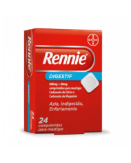 RENNIE DIGESTIF 680/80mg x 24 COMPRIMIDOS MASTIGÁVEIS