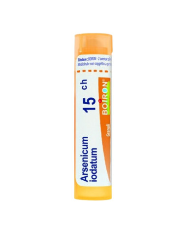 ARSENICUM IODATUM 15CH – 80 GRÂNULOS – BOIRON