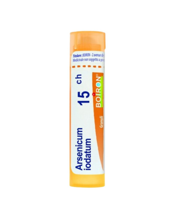 ARSENICUM IODATUM 15CH – 80 GRÂNULOS – BOIRON