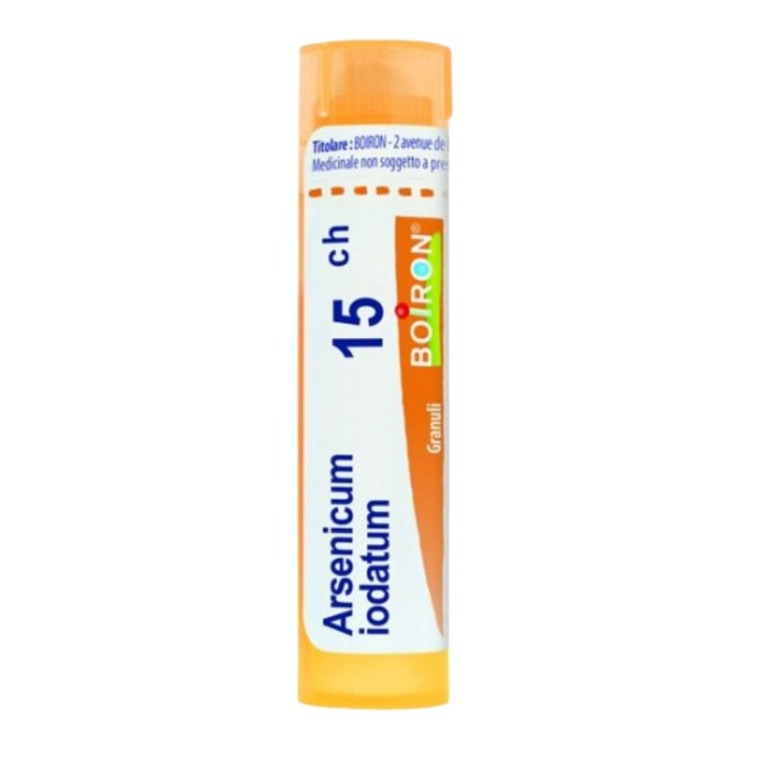 ARSENICUM IODATUM 15CH – 80 GRÂNULOS – BOIRON