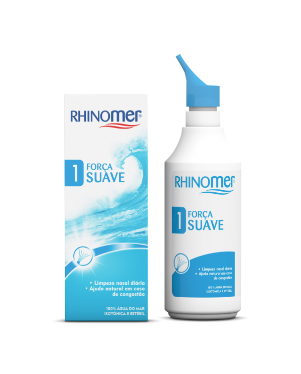 RHINOMER FORÇA 1 SUAVE 135ML