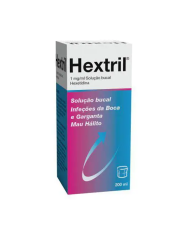 HEXTRIL 1MG/ML SOLUÇÃO BUCAL FRASCO 200ML