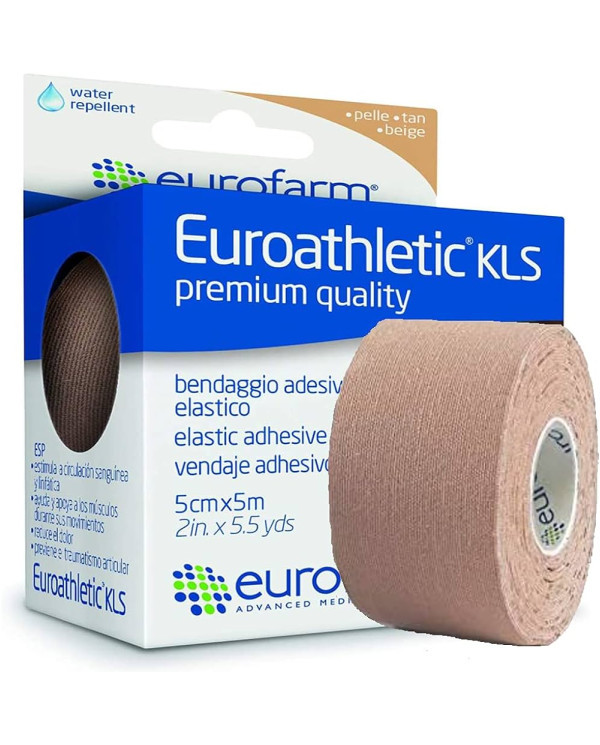 EUROATHLETIC KLS LIGADURA BEGE 5Mx5CM