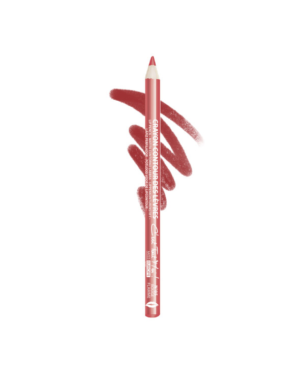 MISS EUROPE LÁPIZ CONTORNO DE LABIOS N° 05 ROUGE FLAME 1.3G