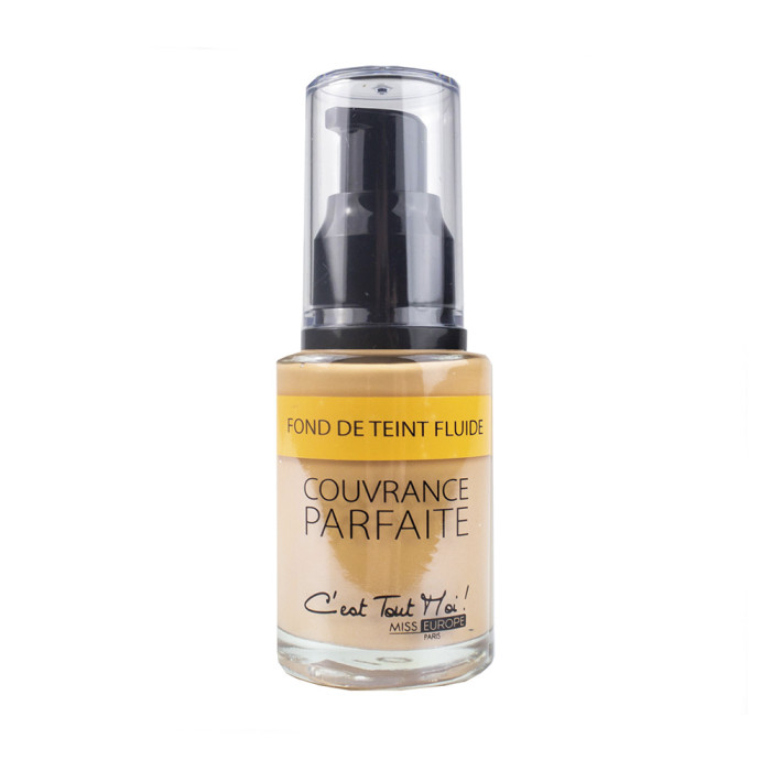 MISS EUROPE BASE FLUIDA TONO Nº3 BEIGE DORADO 30ML