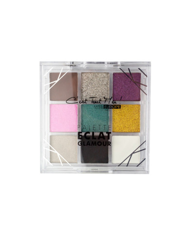 MISS EUROPE PALETA DE SOMBRAS DE OJOS RADIANCE N°03 GLAMOUR - 9G
