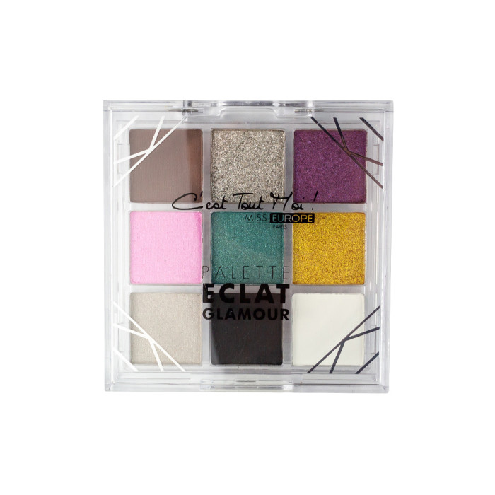 MISS EUROPE PALETA DE SOMBRAS DE OJOS RADIANCE N°03 GLAMOUR - 9G