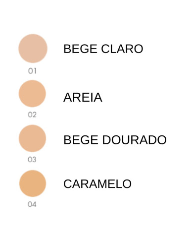 MISS EUROPE BASE PELE NORMAL A SECA N°01 BEGE CLARO - 35ML