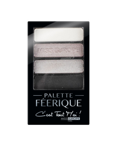 MISS EUROPE PALETA MÁGICA N°01 PLATA -10G (4x2,5G)