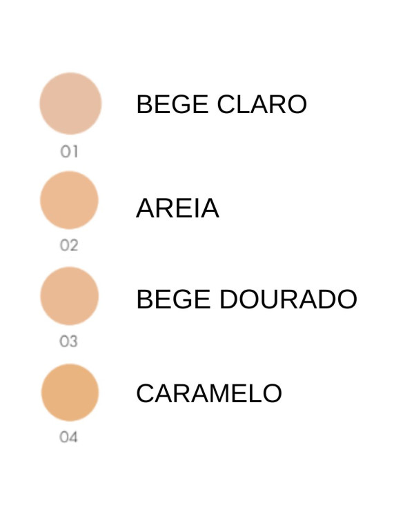 MISS EUROPE BASE PARA PELE NORMAL A SECA N°03 BEGE DOURADO 35ML