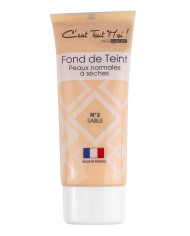 MISS EUROPE BASE PELE NORMAL A SECA N°02 AREIA 35ML