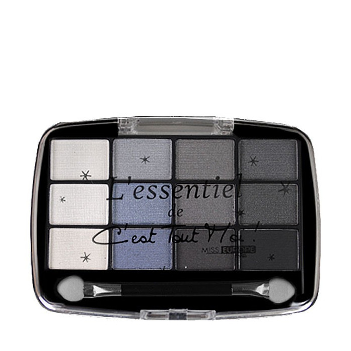 MISS EUROPE L'ESSENTIEL PALETA DE SOMBRAS DE OJOS Nº05 GRIS -8.4G