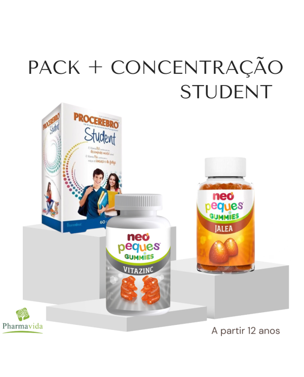 PACK PHARMAVIDA + CONCENTRAÇÃO STUDENT