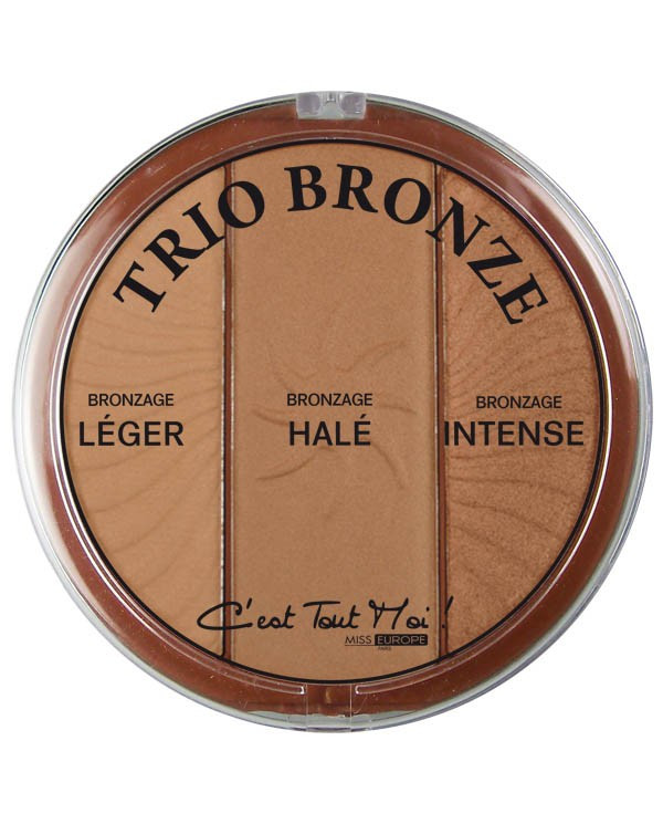 MISS EUROPE PALETA TRIO BRONCEADORES 18G