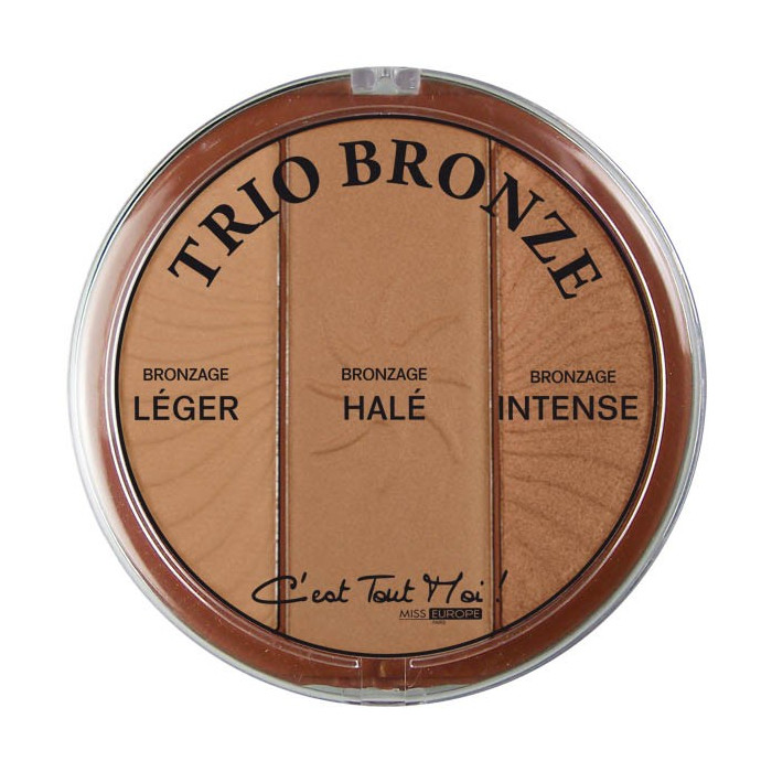 MISS EUROPE PALETA TRIO BRONZER 18G