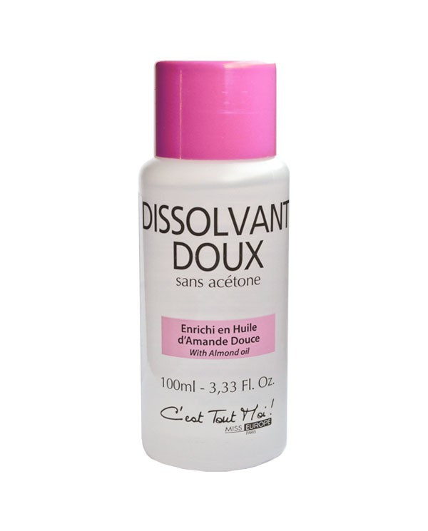 MISS EUROPE DISSOLVENTE SEM ACETONA - 100ML