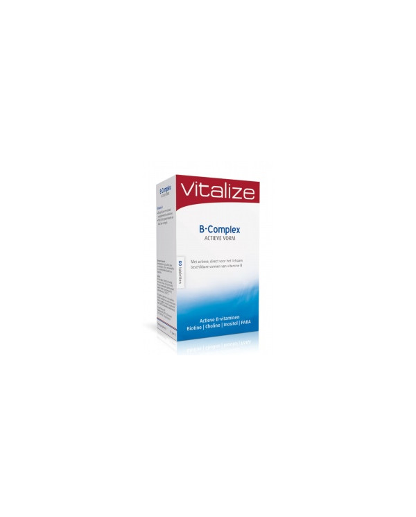 VITALIZE B-COMPLEX ACTIVE FORM 60 COMPRIMIDOS