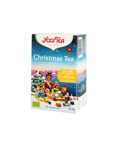 Yogi Tea Bio Infusao de Natal 17 Saquetas Christmas