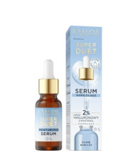 EVELINE SUPER DUET ÁCIDO HIALURÓNICO 2%  SERUM HIDRATANTE 18 ML