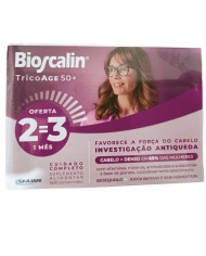 BIOSCALIN TRICOAGE 50+30 COMPRIMIDOS ANTICAÍDA DEL CABELLO ENVASE TRIPLE