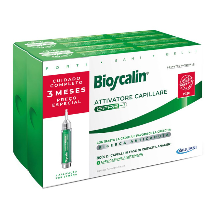 BIOSCALIN ISFRP-1 ATIVADOR CAPILAR 10ML PACK DUPLO