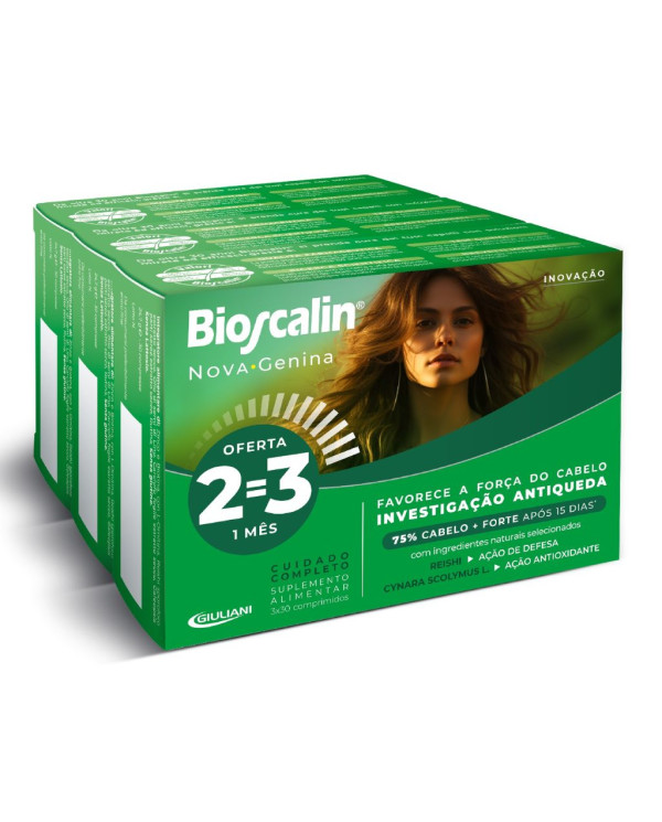 BIOSCALIN NUEVO GENINA 30 TABLETAS ENVASE TRIPLE