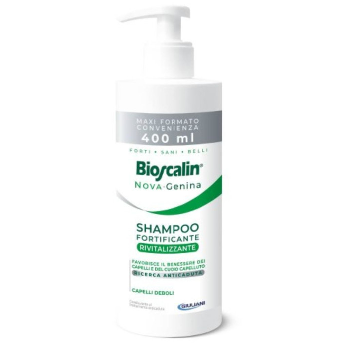 BIOSCALIN NUEVO CHAMPÚ FORTIFICANTE REVITALIZANTE GENINA 200 ML