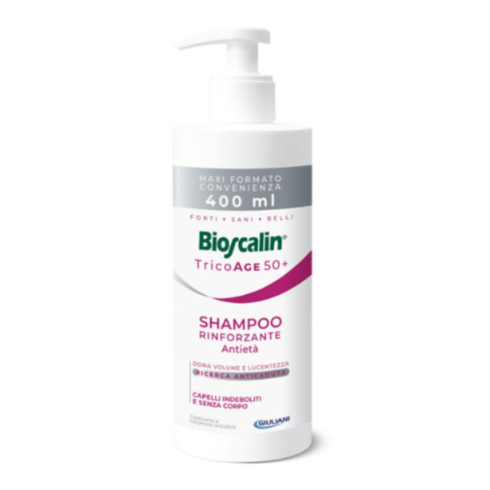 BIOSCALIN TRICOAGE 50+ CHAMPÔ FORTIFICANTE ANTIQUEDA 400ML
