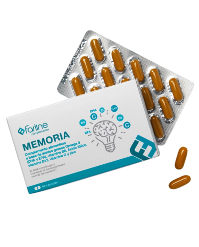 FARLINE MEMÓRIA 60 CAPSULAS + ESTOJO