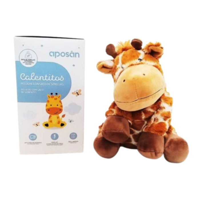 APOSÁN PLUCHE CALENTITOS JIRAFA