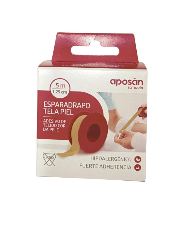 APOSAN PEGATINA COLOR PIEL 5MX1.25CM