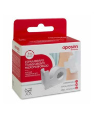 APOSAN ADESIVO FITA MICROPERFURADA TRANSPARENTE  5x2.5CM