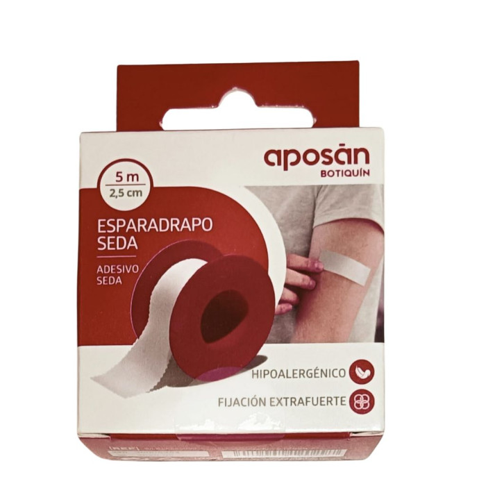 APOSAN ADESIVO SEDA  5x2.5CM
