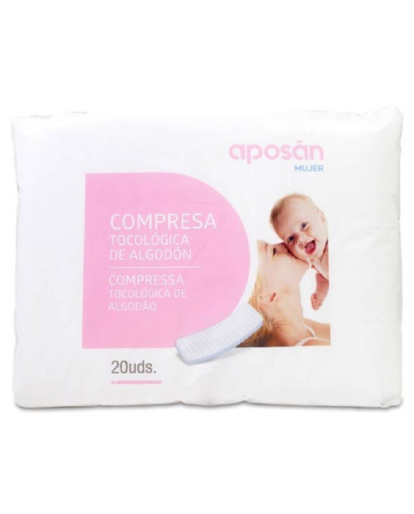 APOSAN COMPRESSA TOCOLÓGICA 20 UNIDADES