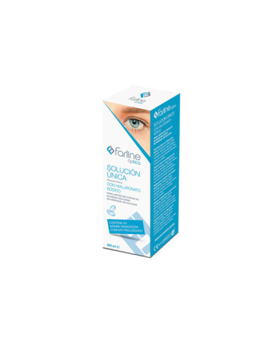 FARLINE SOLUCÍON PARA LENTES DE CONTACTO HA 500ML