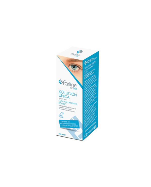 FARLINE SOLUÇÃO LENTES DE CONTACTO HA 500ML