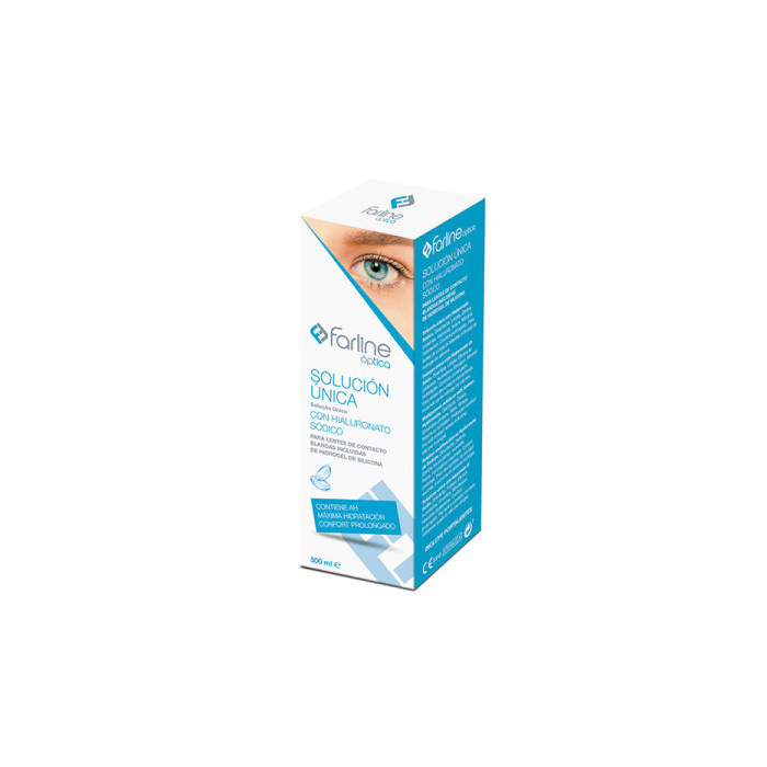 FARLINE SOLUÇÃO LENTES DE CONTACTO HA 500ML