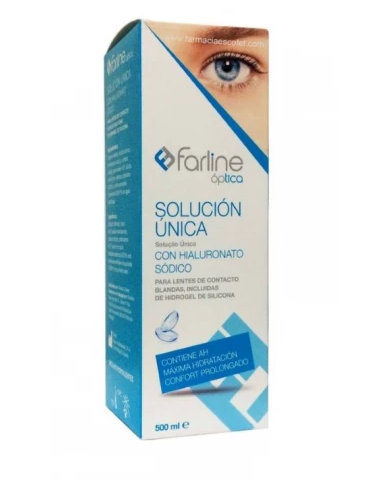 FARLINE SOLUCÍON PARA LENTES DE CONTACTO HA 500ML