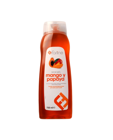 FARLINE GEL DE DUCHA DE MANGO Y PAPAYA 750ML