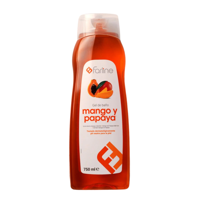 FARLINE GEL DE DUCHA DE MANGO Y PAPAYA 750ML