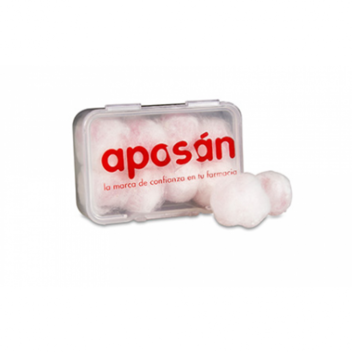 APOSÁN TAMPÕES DE CERA ALGODÃO 8 UNIDADES